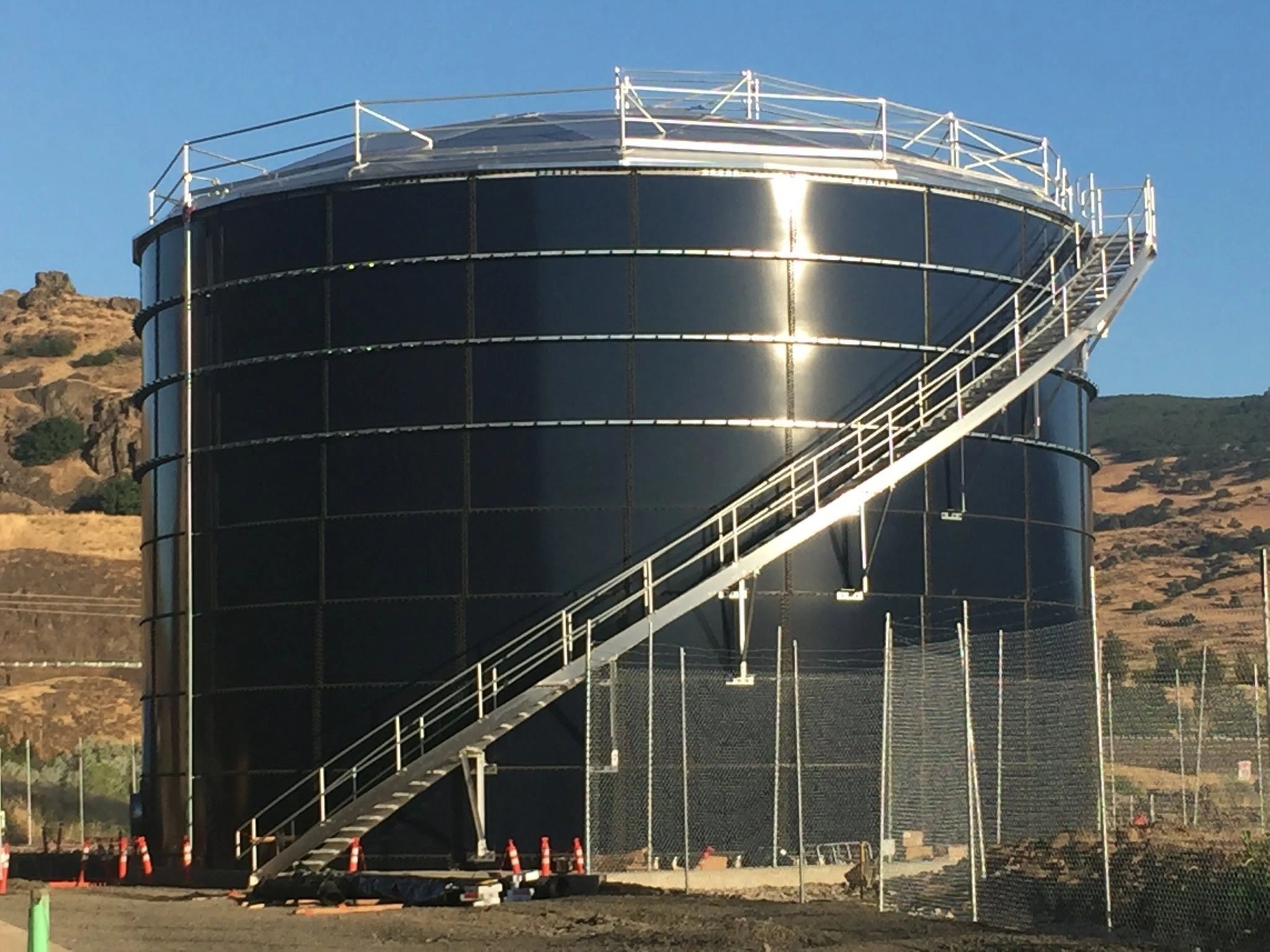 Tank construction project experience in The Dalles, OR